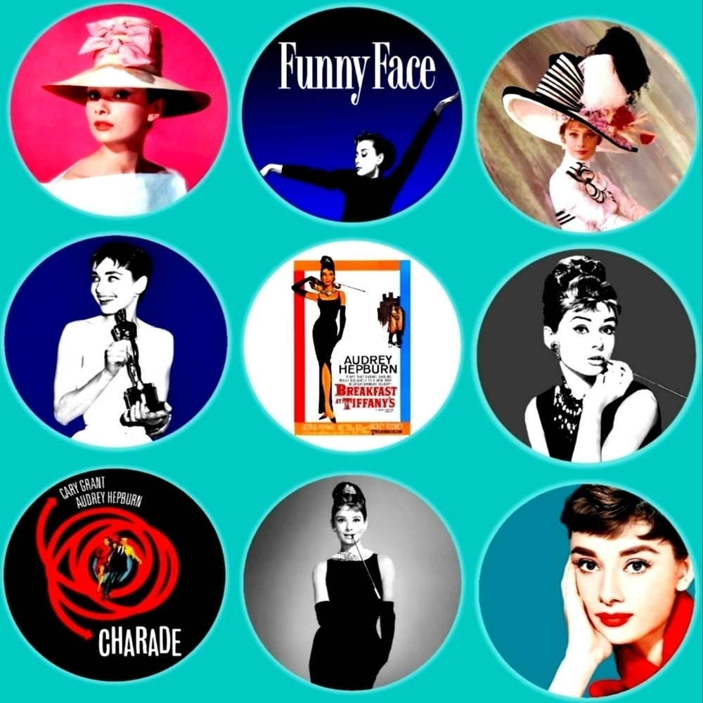 Audrey Hepburn Photo Magnets Breakfast At Tiffany's